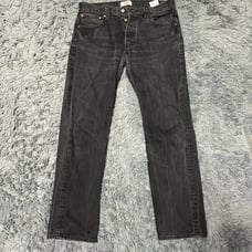 Vintage Levis 501 Jeans Black Regular Straight Mens Size W34 L34