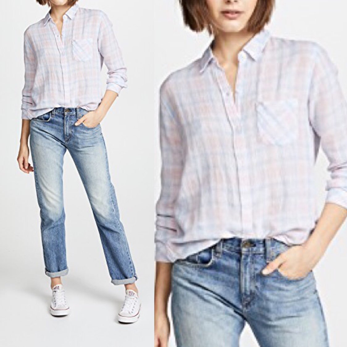 RAILS CHARLI BUTTON DOWN SZ L