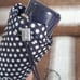 ☆Excellent Condition☆ Tory Burch ☆ Folding Umbrella with Dot Pattern