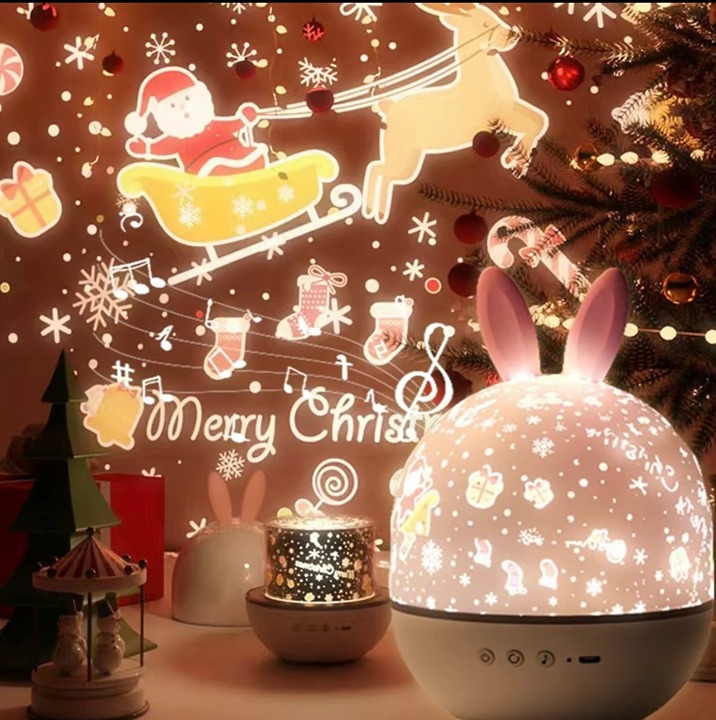 Night light,Rotating Starry night light projector with remote control