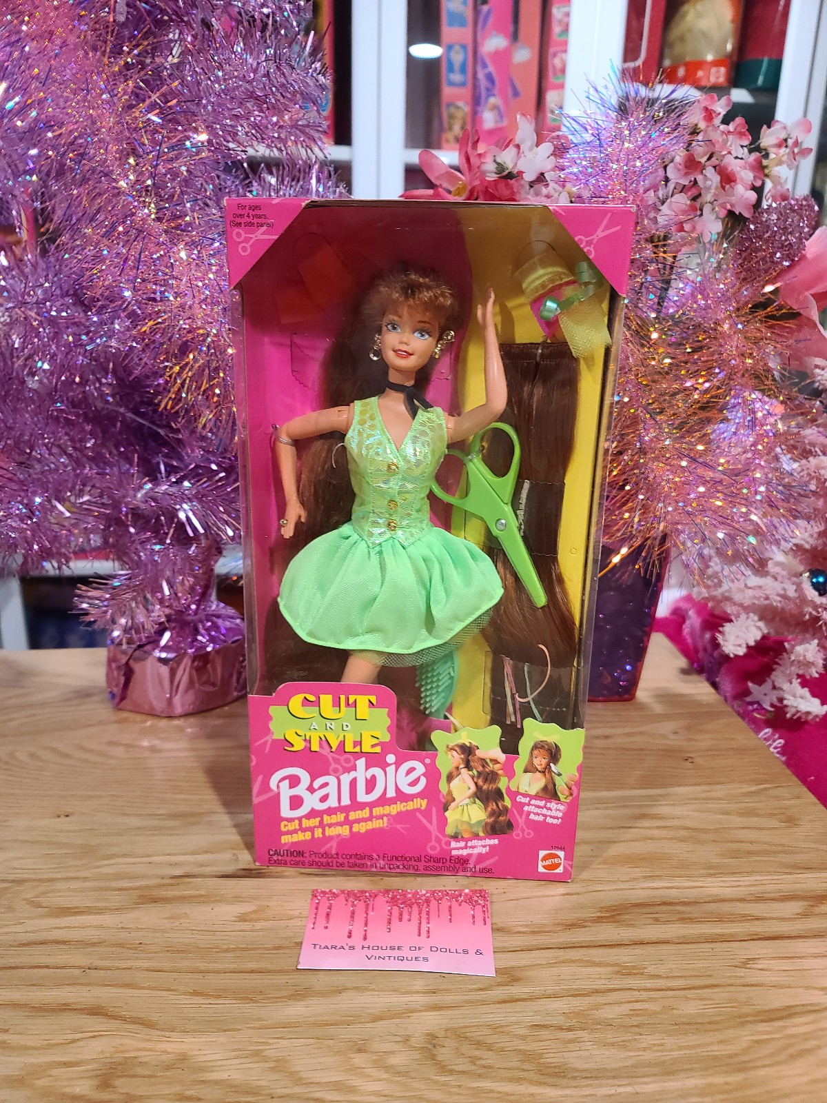 NEW! 1994 CUT AND STYLE RED HEAD BARBIE!