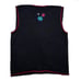 White Stag Vintage Embroidered Holiday Sweater Vest Knit Snowman Women's XL 90s