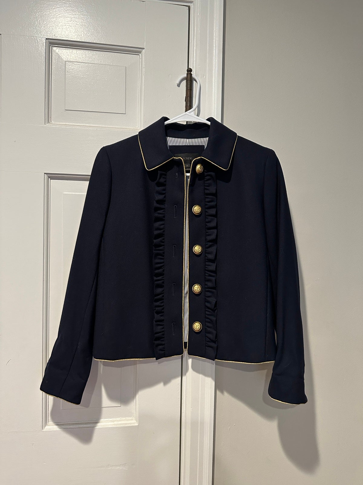 J. Crew navy blue blazer jacket - size 0