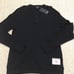 True Religion Mens LS Henley Thermal Tee (Black)