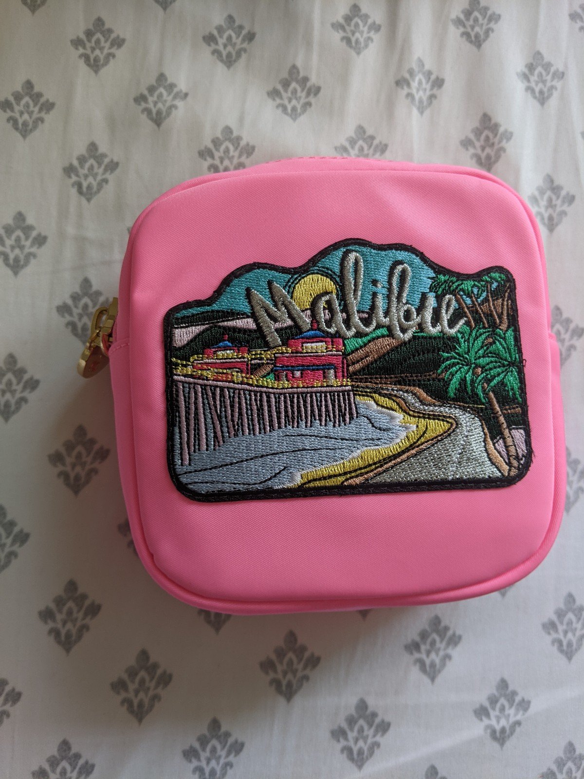 Stoney Clover Lane Mini Pouch Malibu Bubblegum