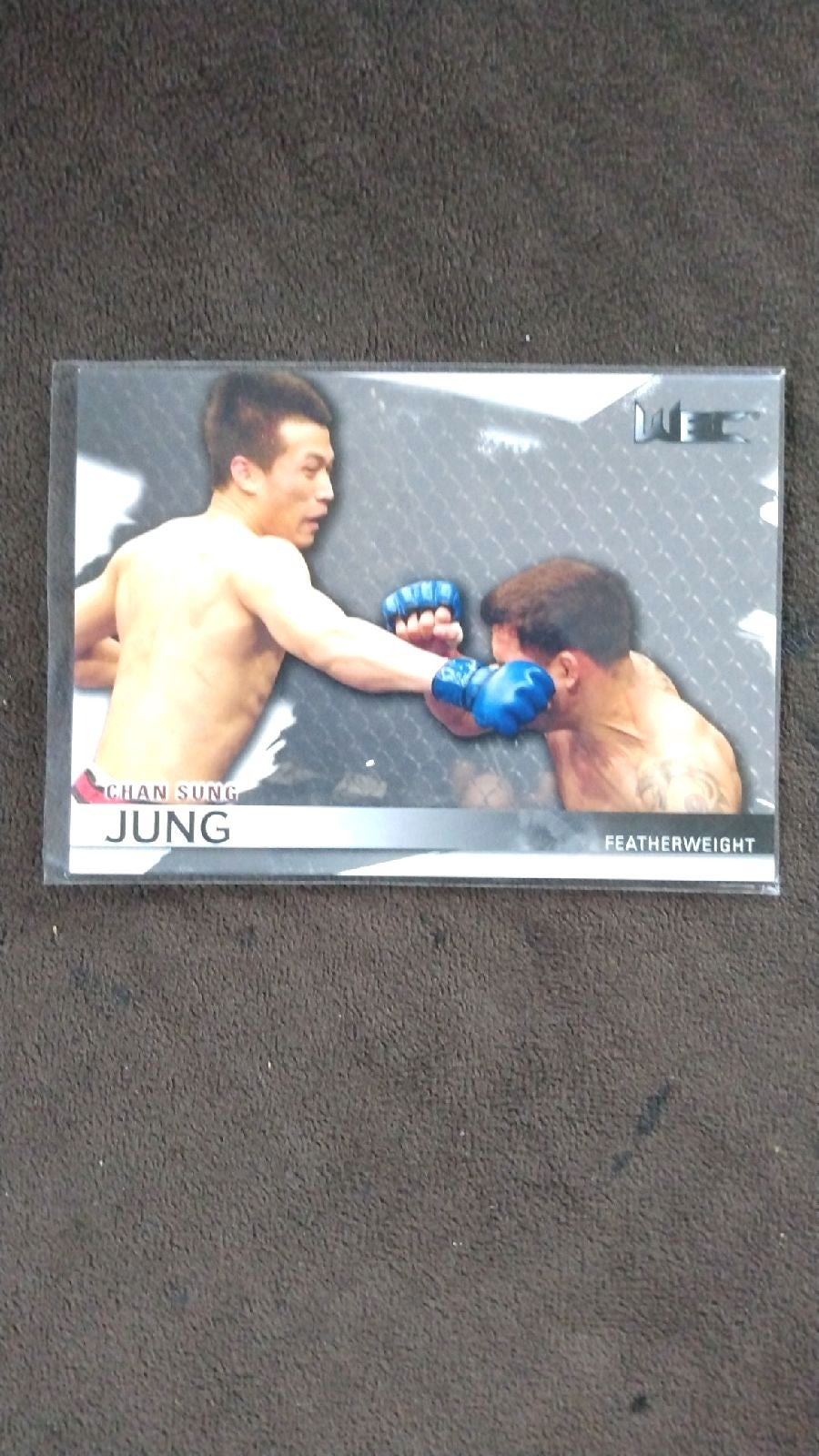 Topps UFC/WEC Chan Sung Jung ROOKIE OUT OF PRINT SSP