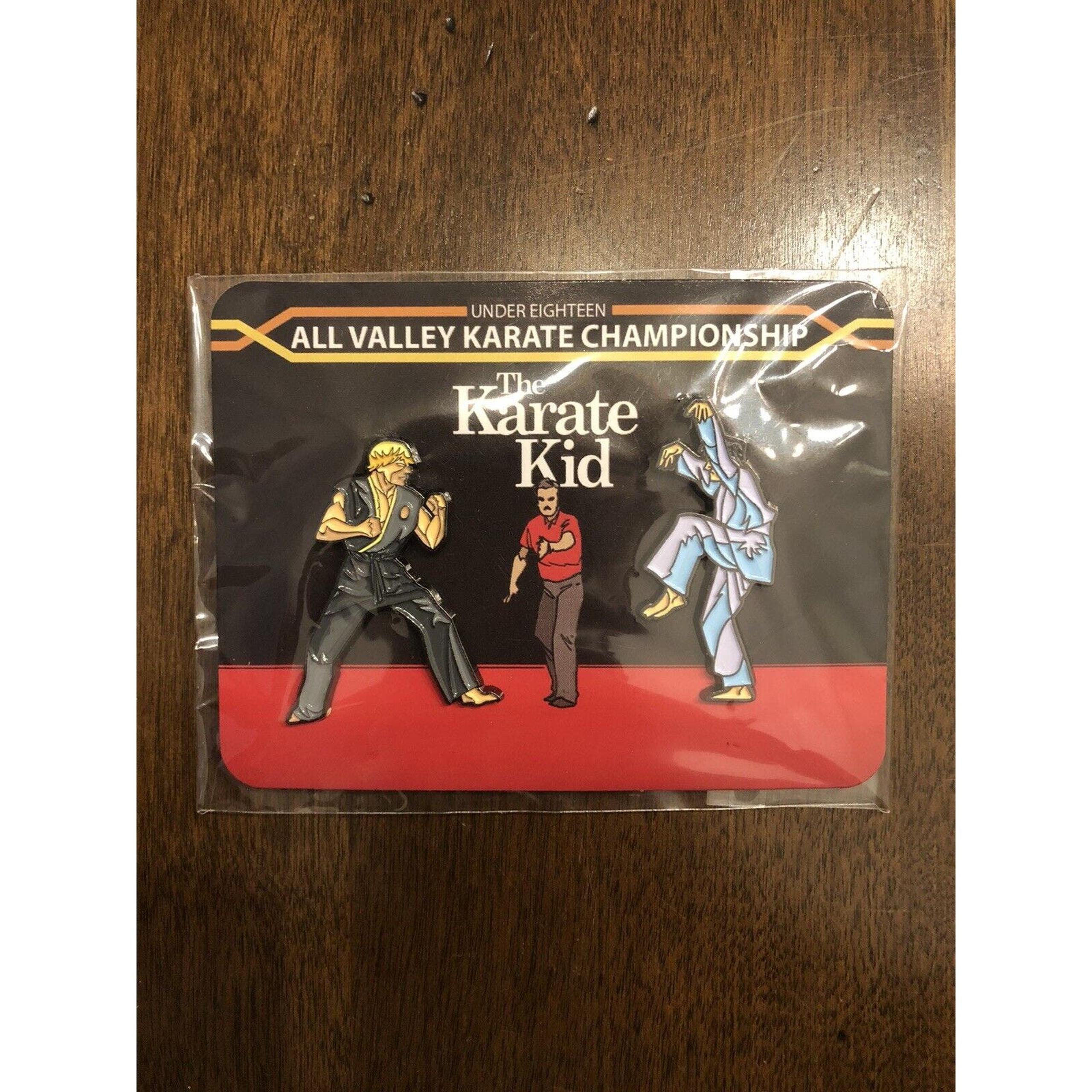 2019 Loot Crate DX Karate Kid Pin Set enamel retro