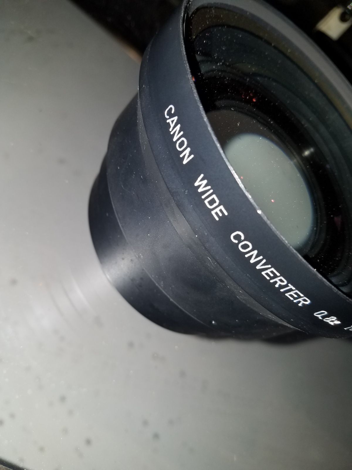 Vintage Canon camera lens