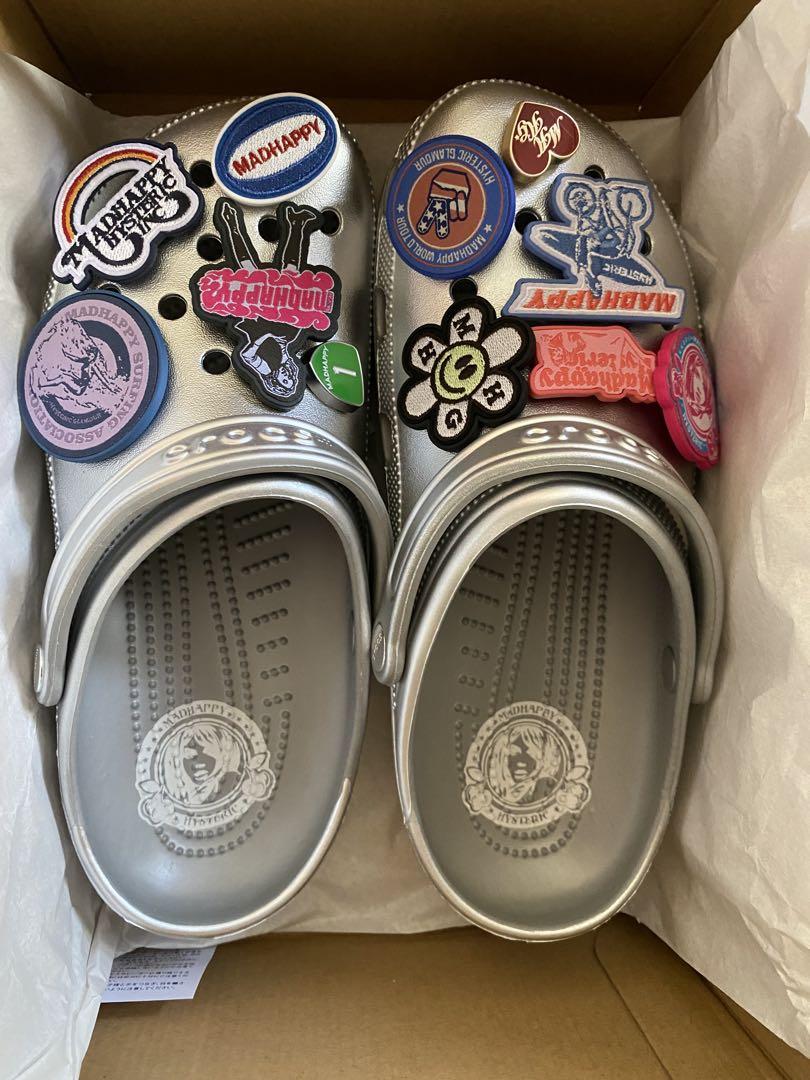 Crocs Classic Clog Madhappy Hysteric Glamour Silver Men's