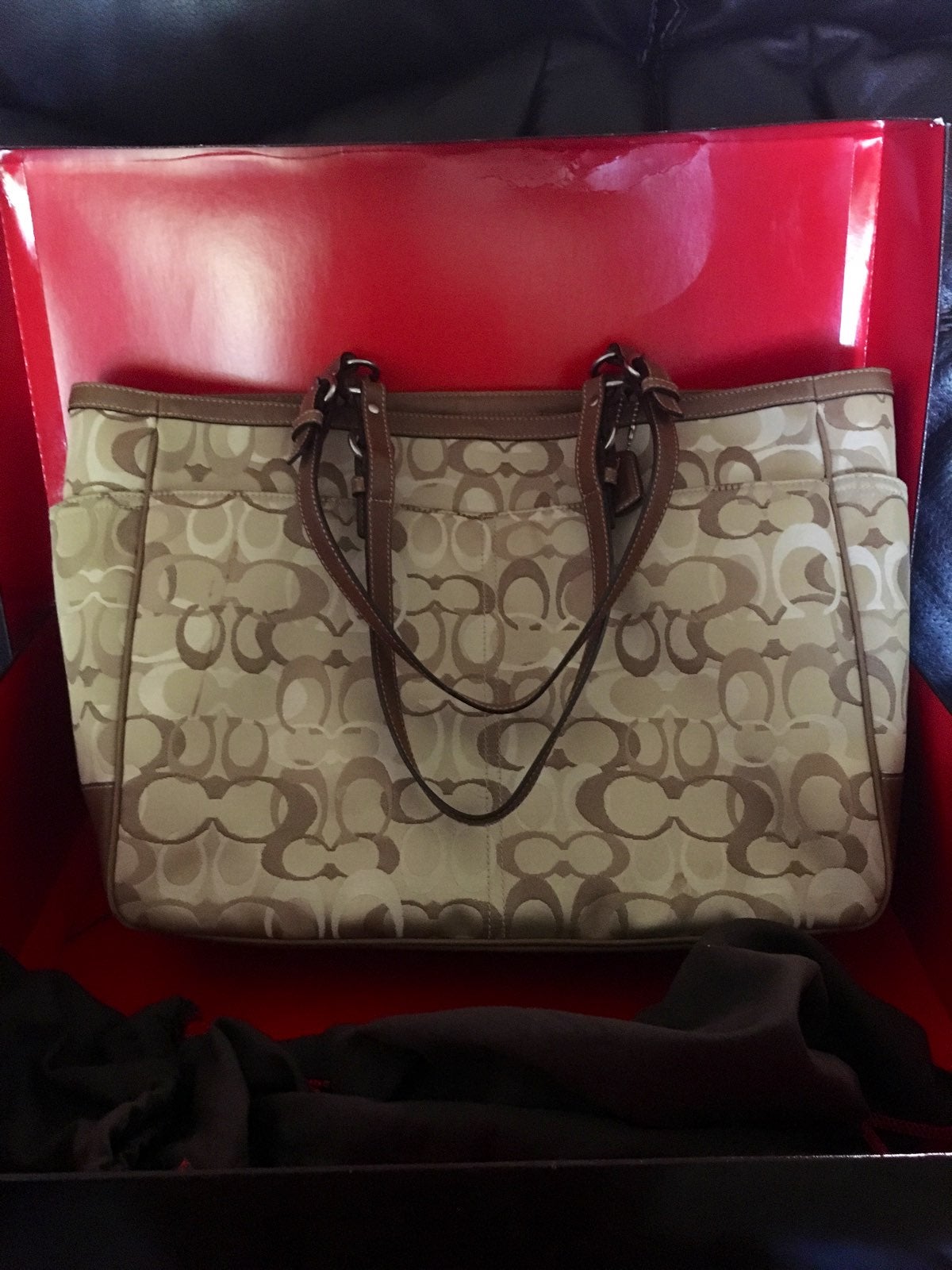 Coach Vintage Signature Baby Bag