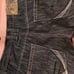 Y2K Southpole Mens Black Baggy Denim Jeans Skater Loose Sz 36 Embroidered Pocket