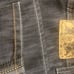 Y2K Southpole Mens Black Baggy Denim Jeans Skater Loose Sz 36 Embroidered Pocket