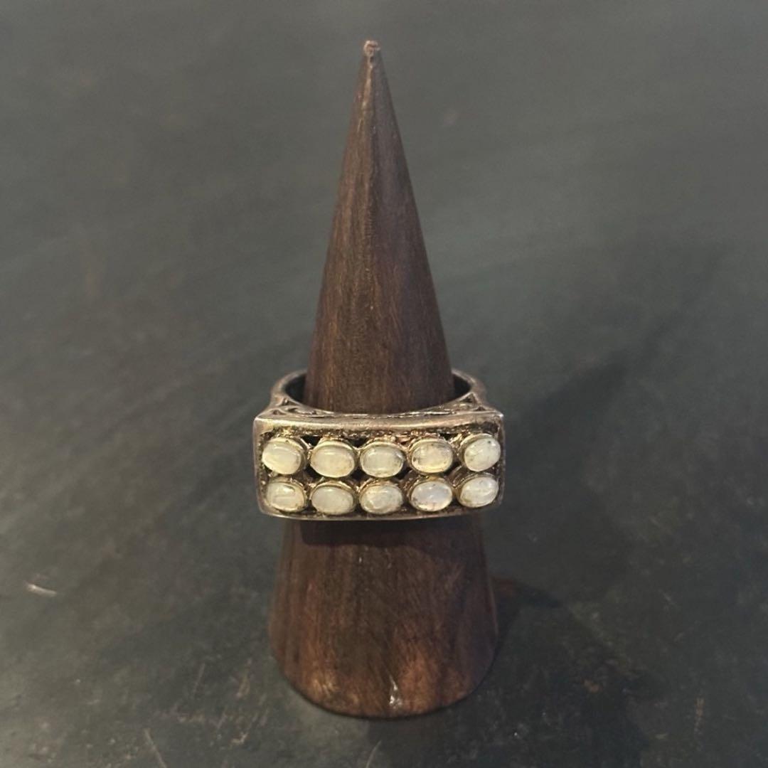 SILVER925 10PEARL DESIGN RING/Silver/Ring
