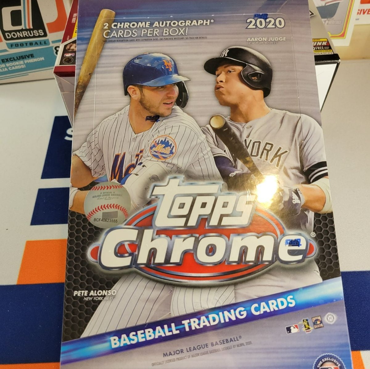 2020 Topps chrome hobby box