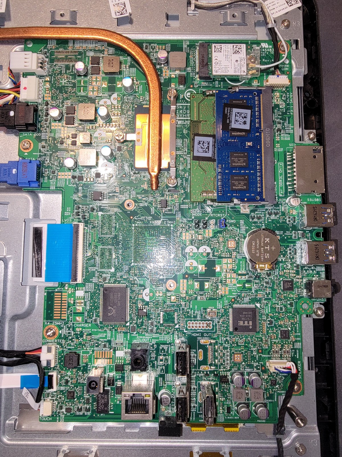 Dell inspiron all in one desktop motherboard
