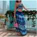 ZARA 89 BLUE PRINTED DRAWSTRING MIDI SKIRT SEQUIN 6895/075 XS M XL NWT