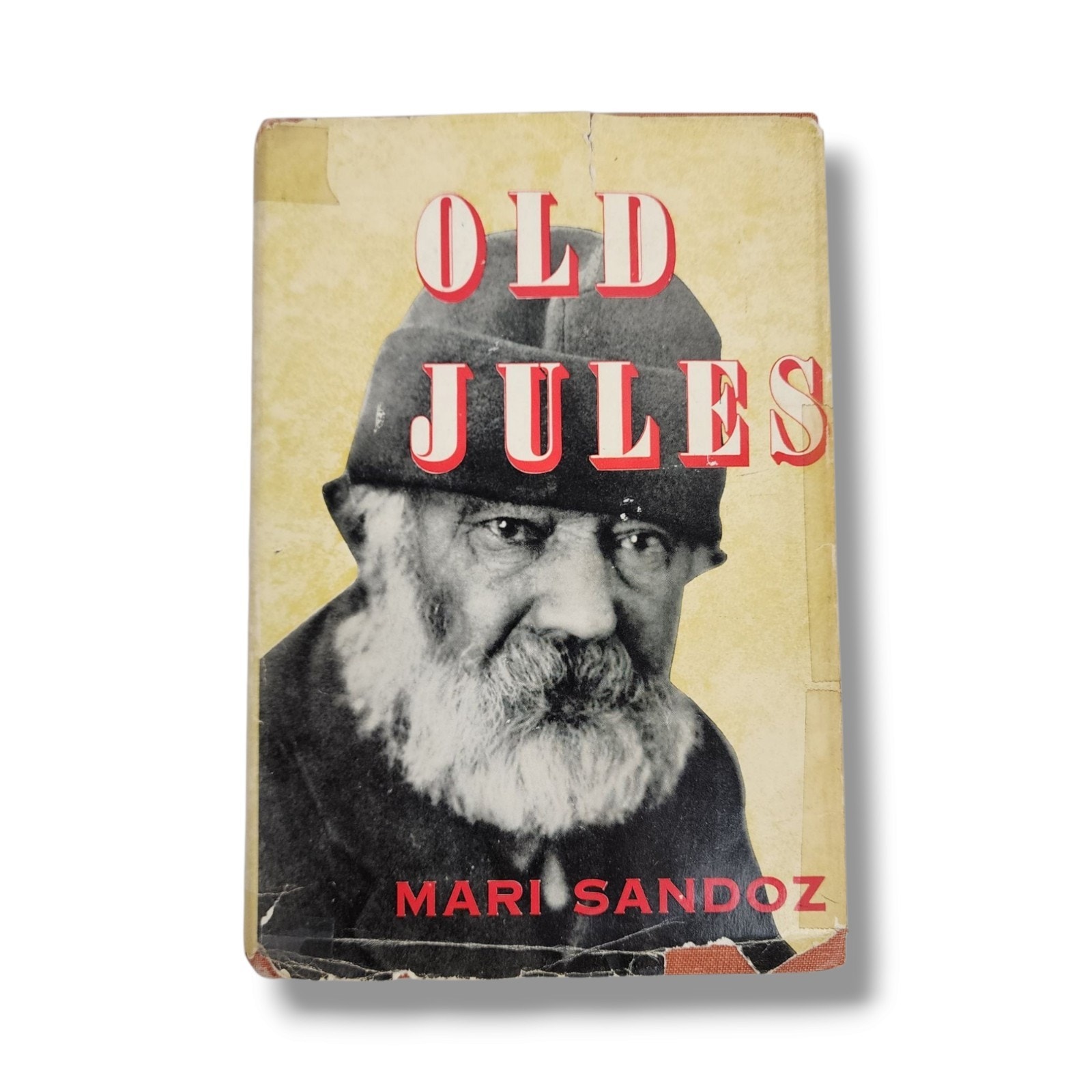 Old Jules Biography by Mari Sandoz Vintage Hardcover 1960 with Dust Jacket OMA