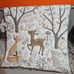 Woodland crib bedding