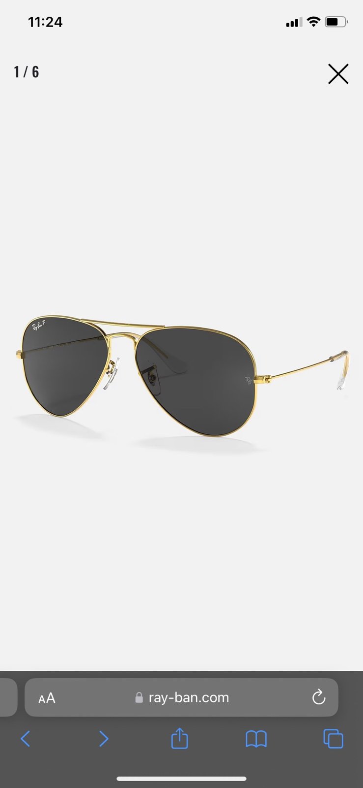 Ray-Ban aviators