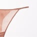 NWT. Zara Lingerie 100% Mulberry Silk Thong. Size L.