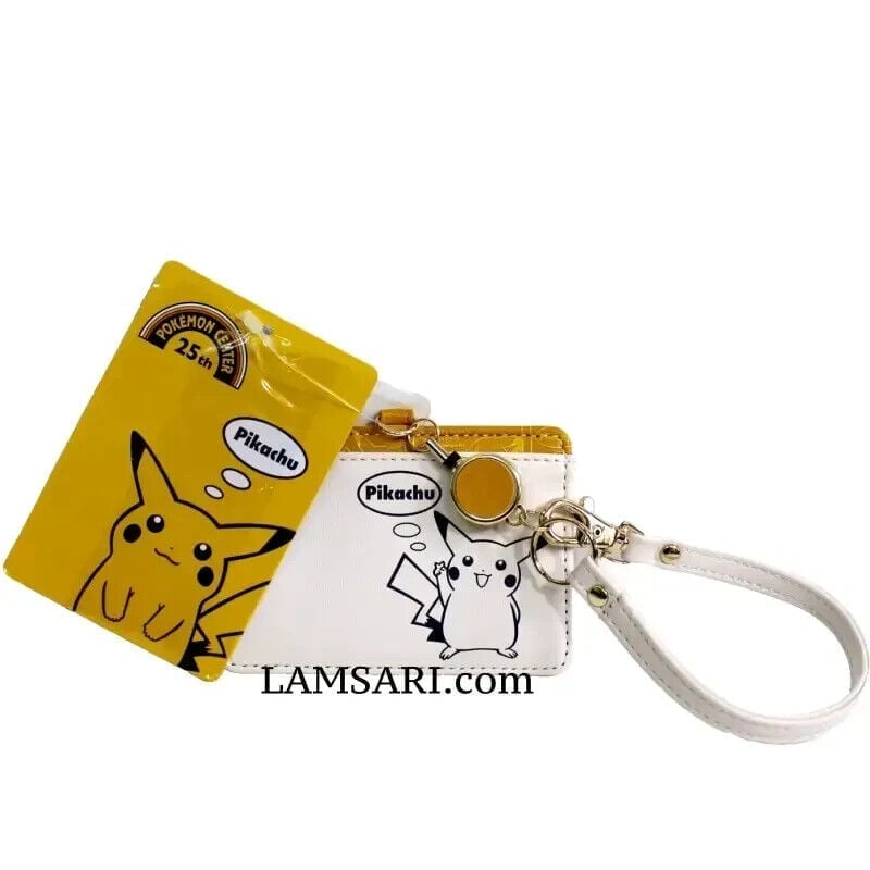 Pokémon Pokemon Center 25th Anniversary Japan Pikachu ID Pass Holder Wristlet