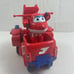 14 Transforming Jett's Super Robot And Jett Combo Super Wings Lights Sound