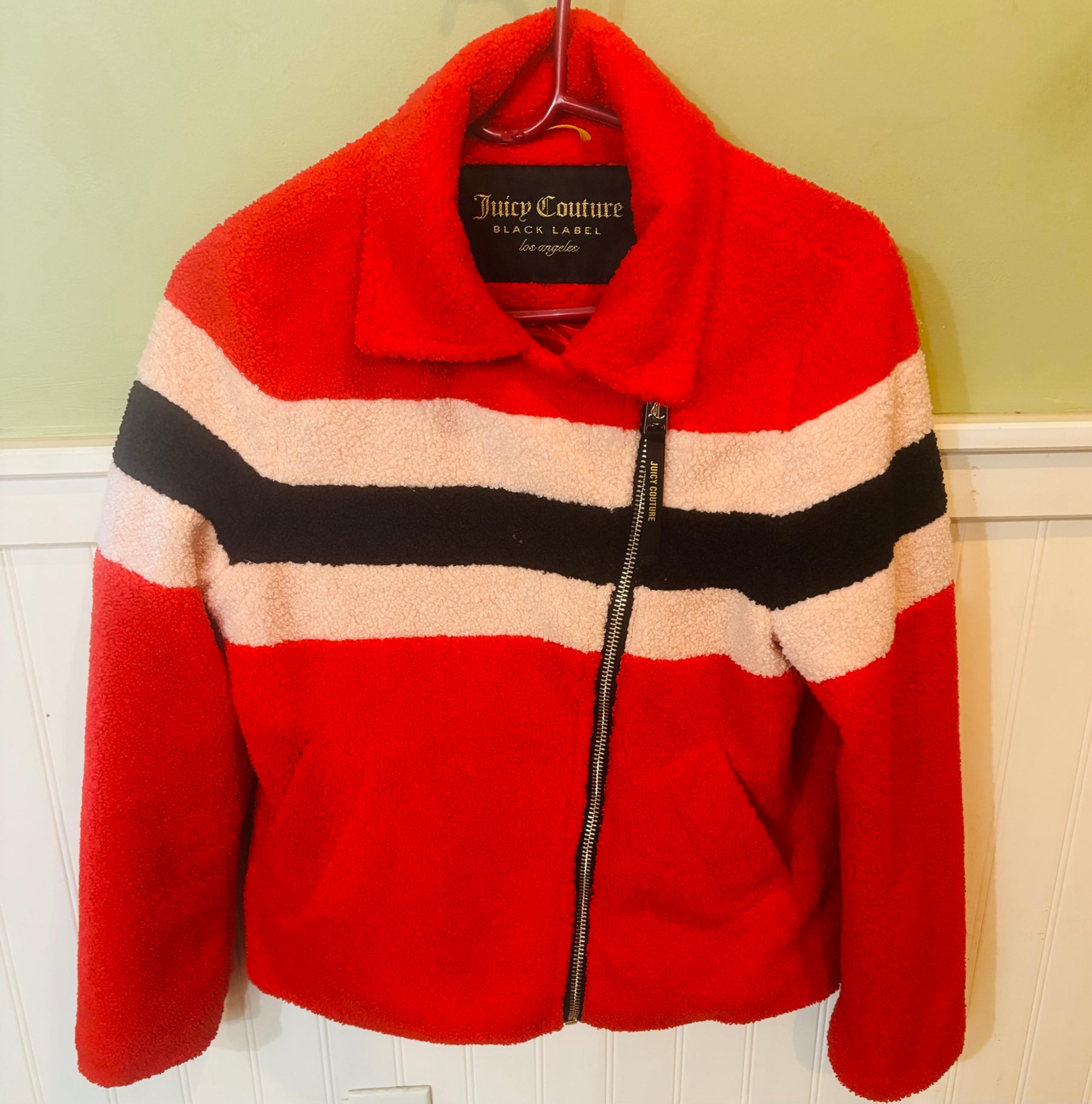 Juicy Couture red and black jacket
