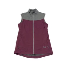 Outdoor Research Microlight Vest Maroon Burgundy Gray Womens Small Gorpcore Top