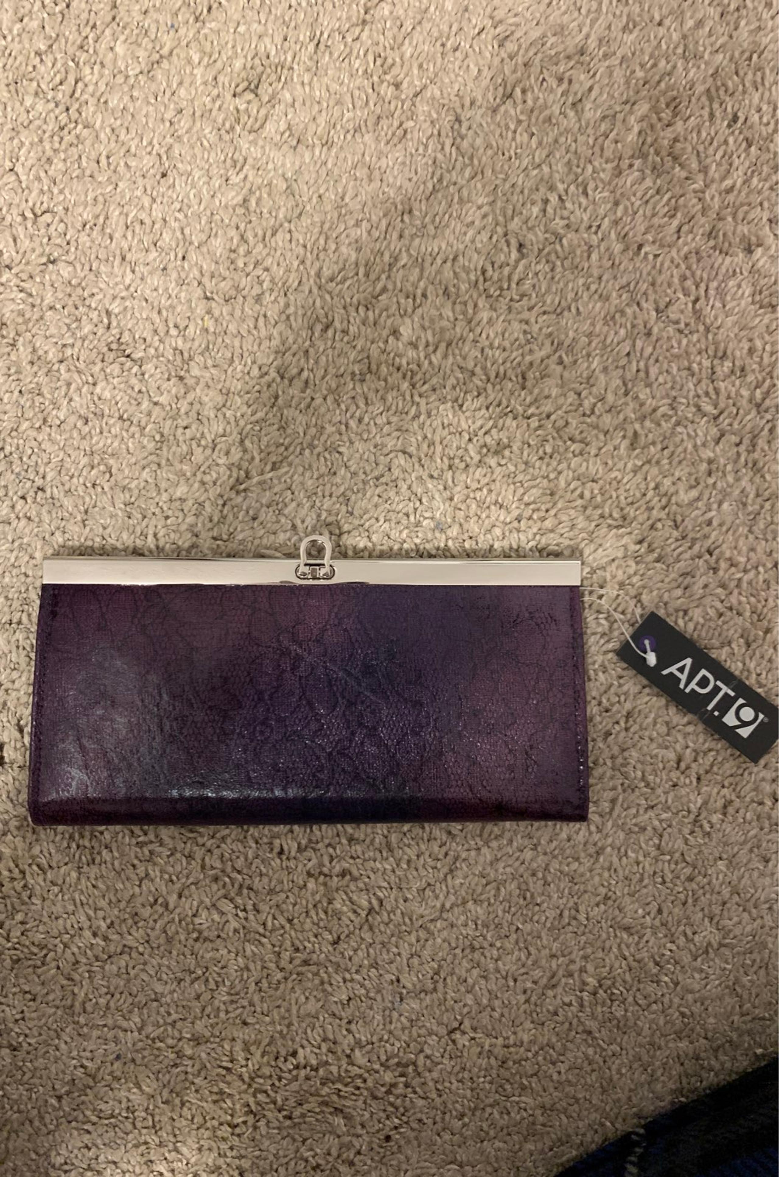 New Apt. 9 Purple Clutch