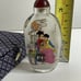 Vintage Antique Chinese Snuff Bottle Reverse Inside Painted
