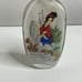 Vintage Antique Chinese Snuff Bottle Reverse Inside Painted