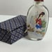 Vintage Antique Chinese Snuff Bottle Reverse Inside Painted
