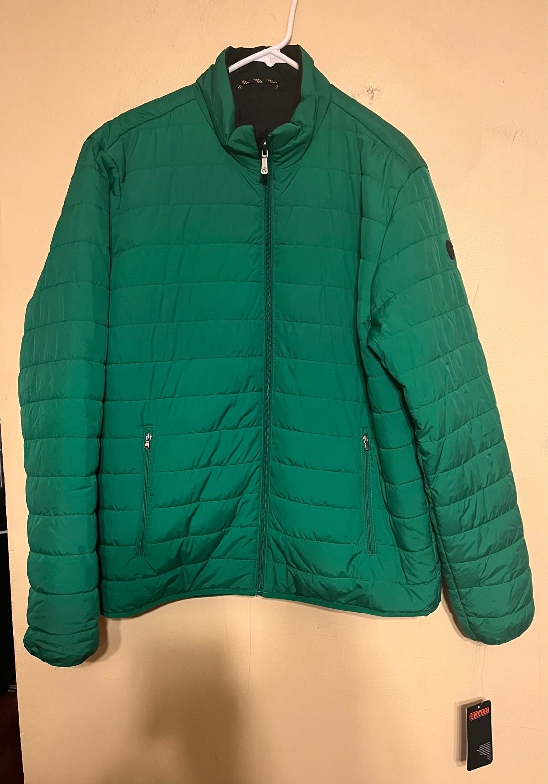 Brooks Brothers Thermore Men’s Puffer Reversible Jacket NWT XL