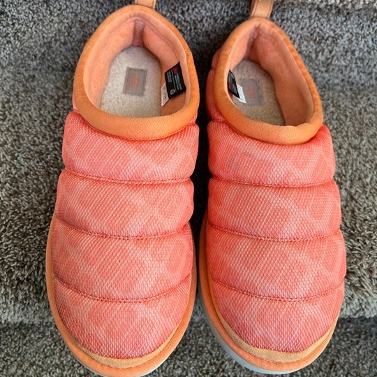 UGG Men's Tasman LTA Orange Thinsulate Slippers.