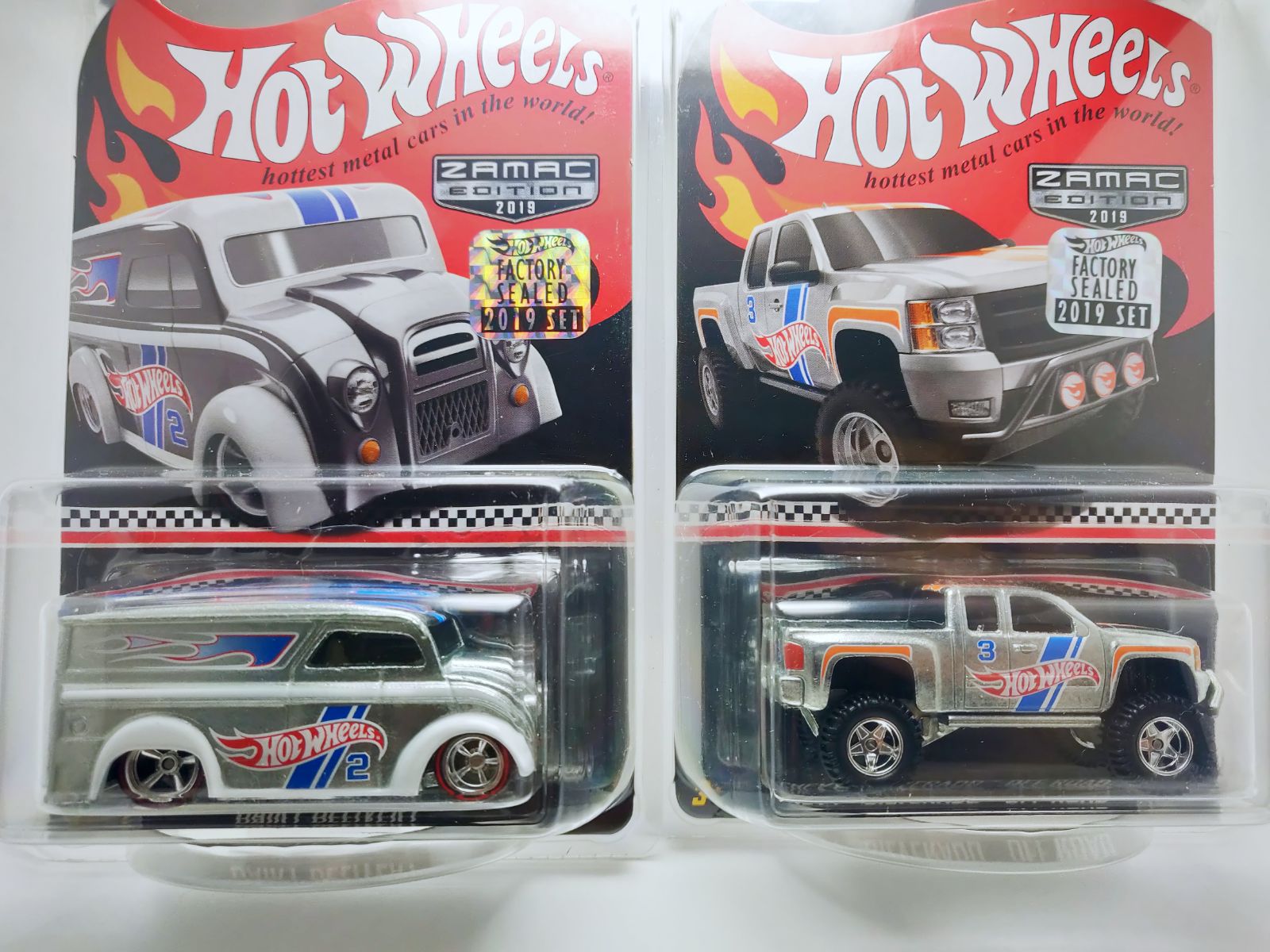 Hot Wheels Dairy Delivery and Silverado