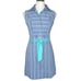 Vintage Cassee Striped A Line Dress