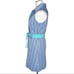 Vintage Cassee Striped A Line Dress
