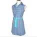 Vintage Cassee Striped A Line Dress