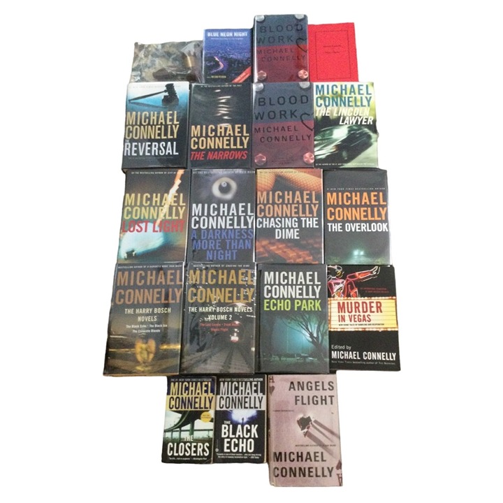 Michael Connelly 19 book Collections some are signed w/Gavel