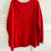 NWT Talbots CASHMERE V-NECK Vibrant Red V-Neck Women's Sweater 3X