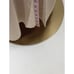 AW BRIDAL 4 S champagne cream satin one shoulder bridesmaid maxi dress NEWB36