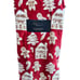 Rachel Holiday Plush Throw Blanket - Gingerbread Christmas Design