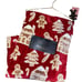 Rachel Holiday Plush Throw Blanket - Gingerbread Christmas Design