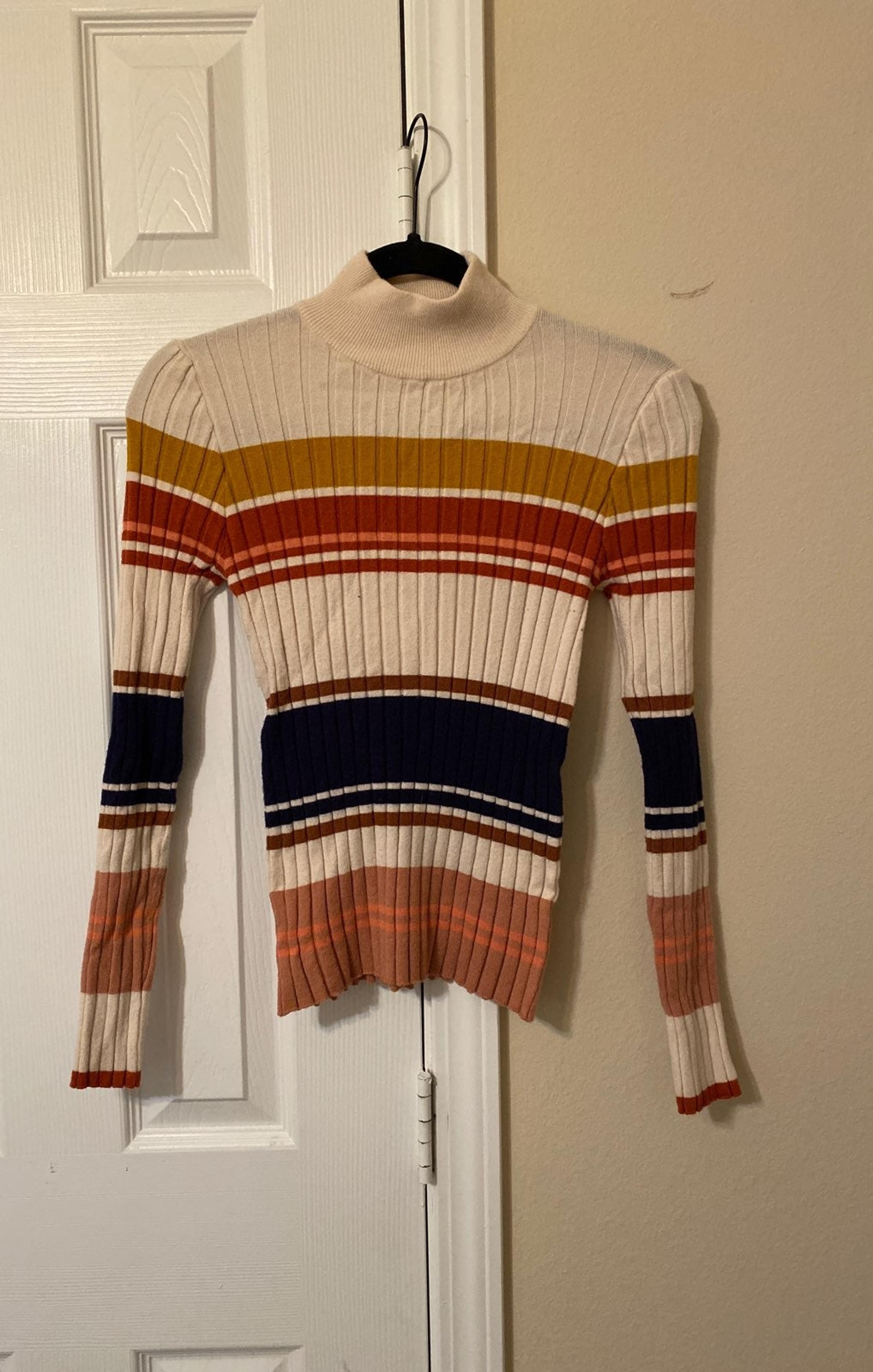forever 21 mock neck sweater