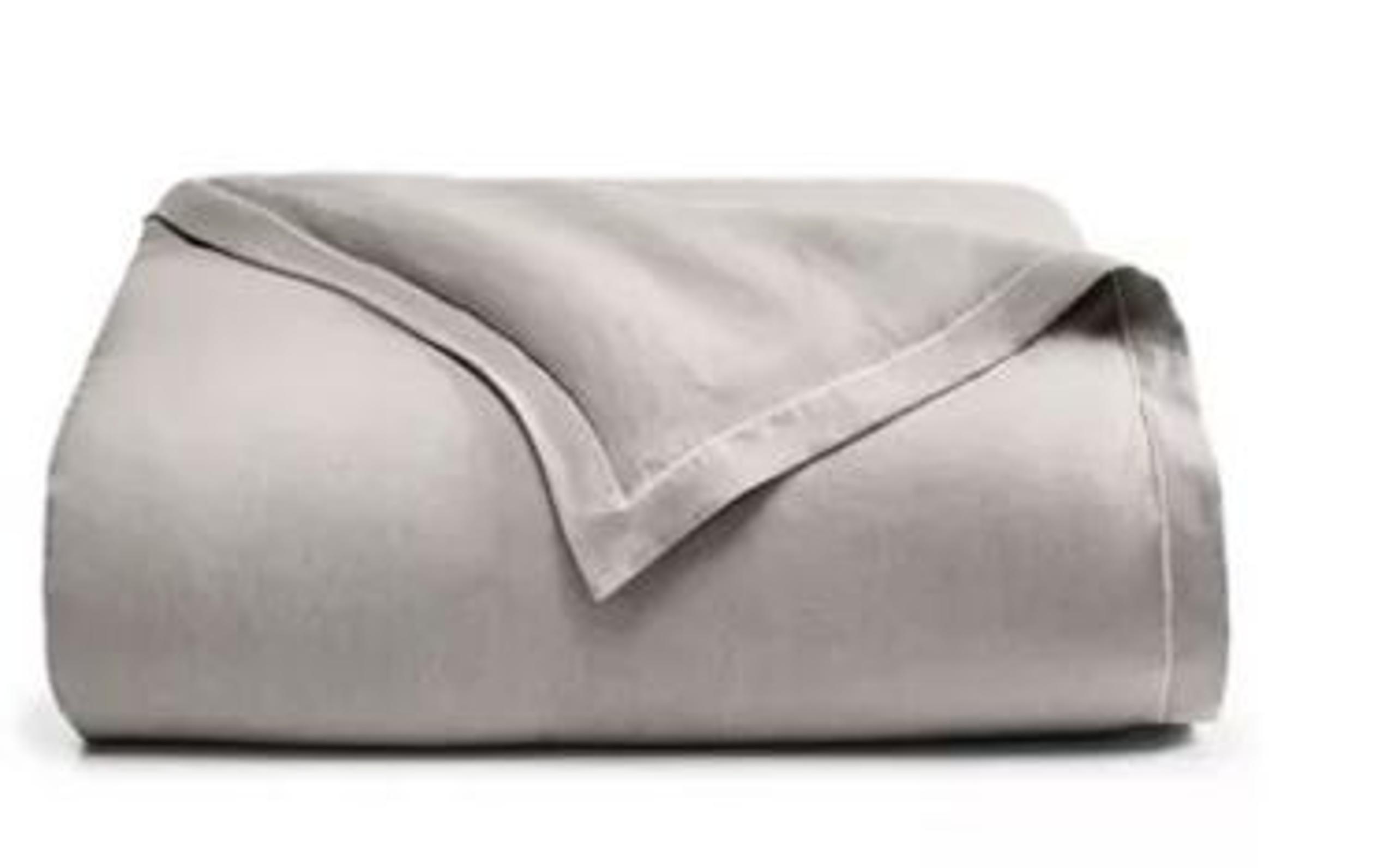 Hotel Collection Linen/Modal Blend Duvet Cover, Full/Queen *NEW*