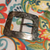 1960s Sterling Silver Belt buckle