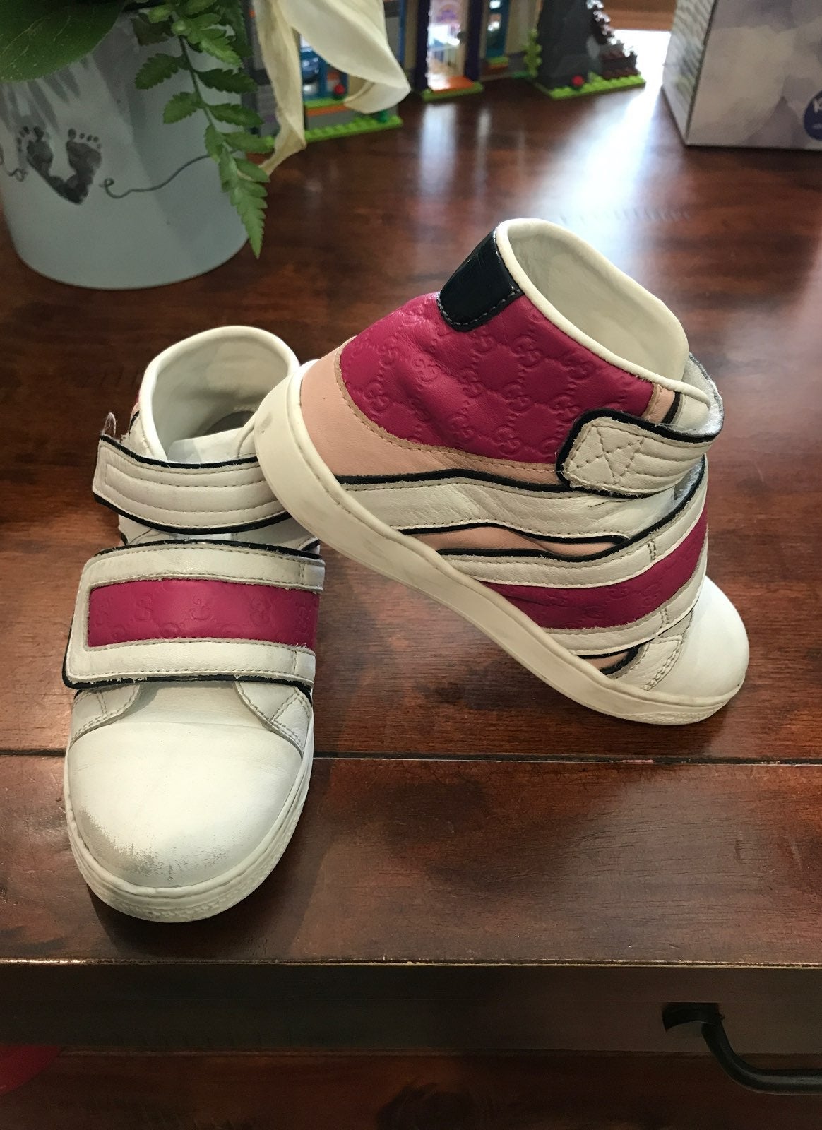 SALE⚡️KIDS GUCCI HI-TOPS SIZE 26