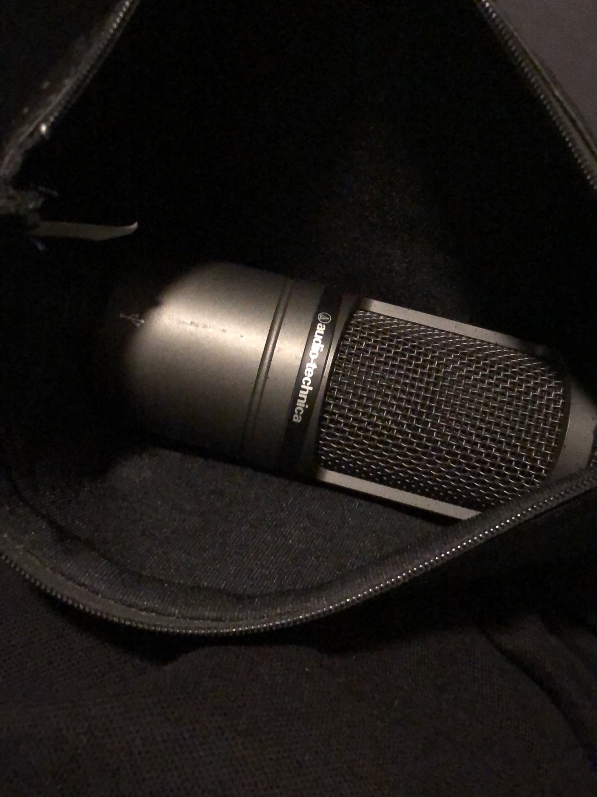 Two professional studio recording mics