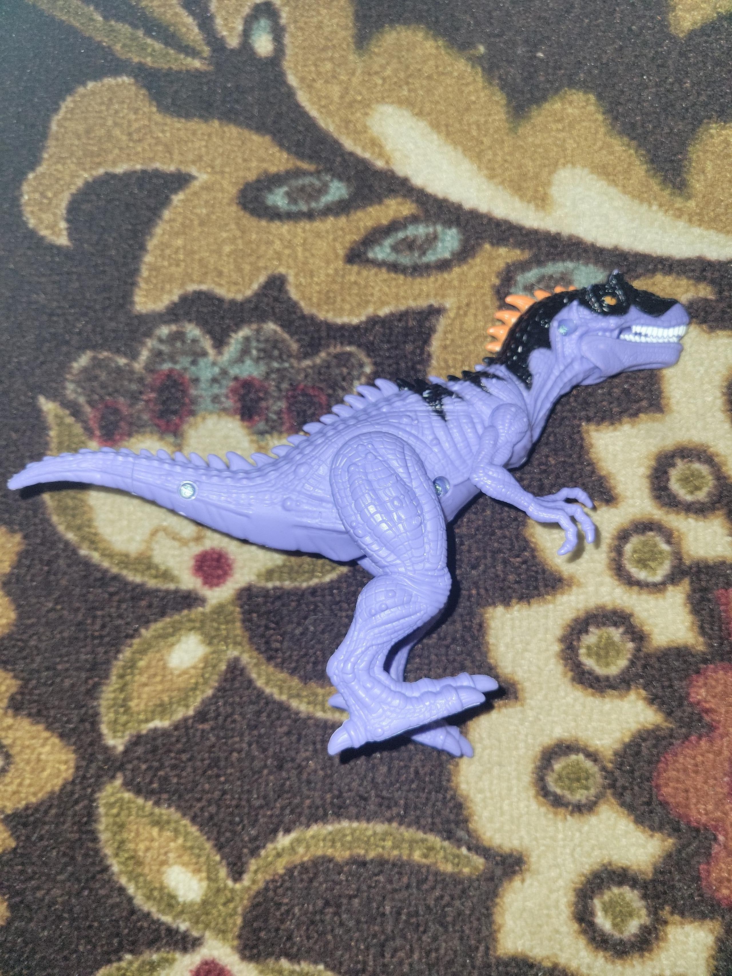 Animal Planet Tyrannosaurus Rex 6” Action Figure Purple Dinosaur Mouth Opens