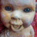 Unique Vintage Crusty Distressed Odd Doll Art